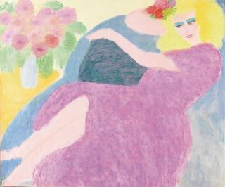 Walasse Ting - I Have Honey in My Eyes