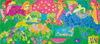 Walasse Ting - I Love Summer Long