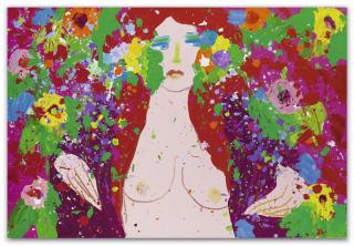 Walasse Ting - It Is Very Hot Today