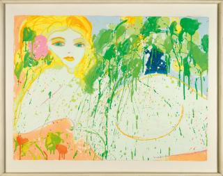 Walasse Ting - Kiss Me, Kiss Me