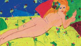 Walasse Ting - Love Me, Love Me(Painted in 1973)