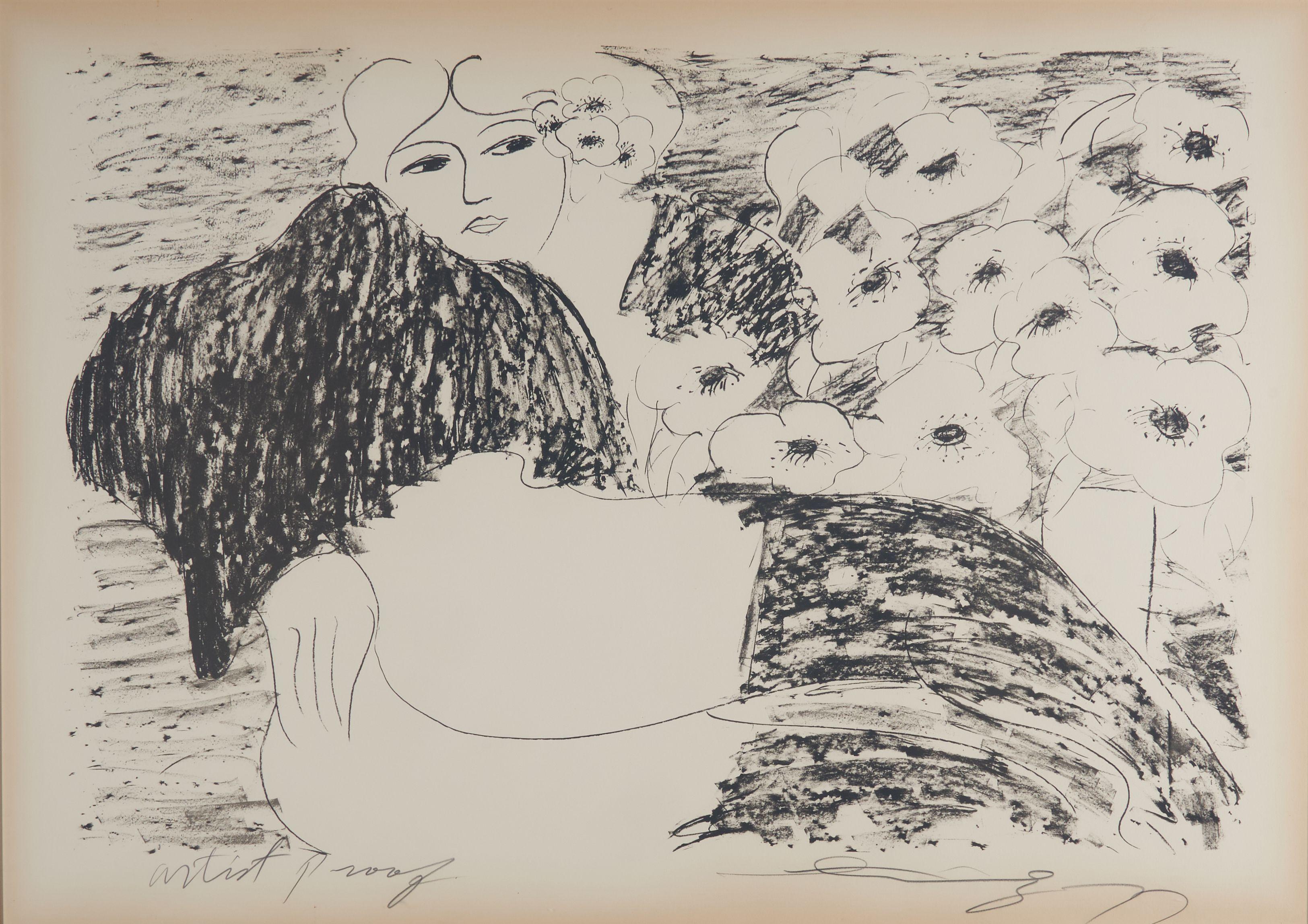 Walasse Ting - Nude Study