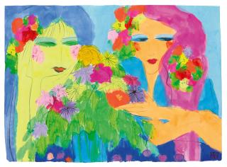 Walasse Ting - Ohne Titel