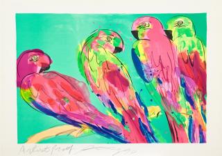 Walasse Ting - Parrots