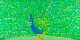 Walasse Ting - Peacock