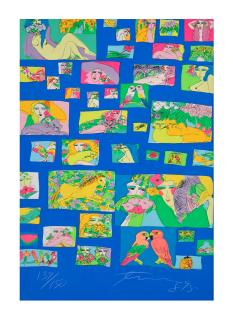 Walasse Ting - Sans titre