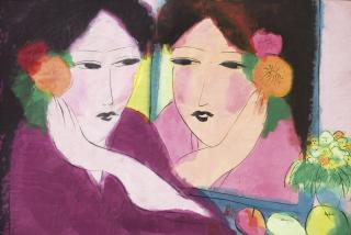 Walasse Ting - Sans Titrestamped With The Artist\'S Seal; Acrylic And Watercolour On Paper. Executed In 1988.