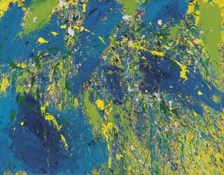 Walasse Ting - Spring in My Mouth