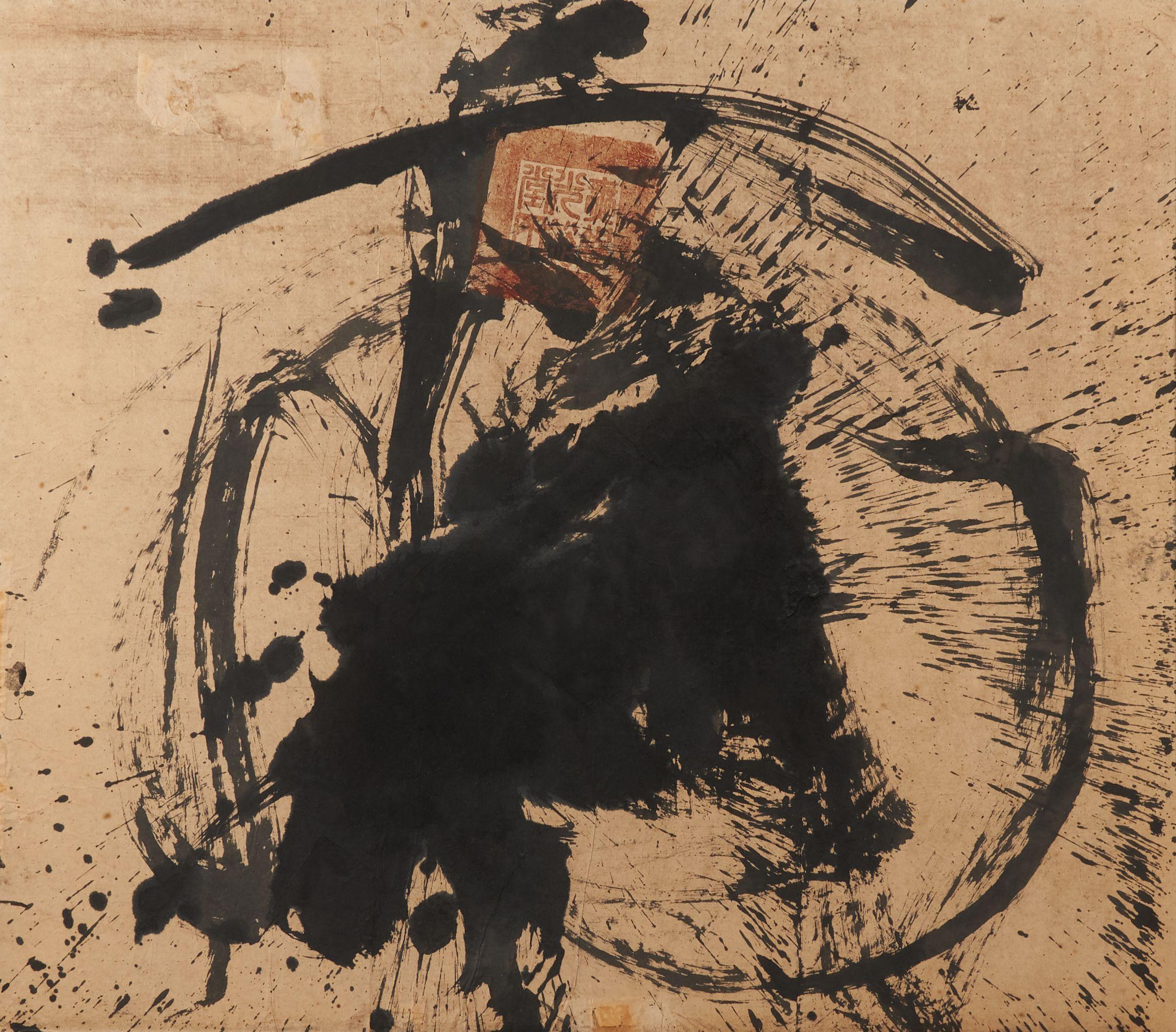 Walasse Ting - Untitled 26 x 29 1/2 in. (66.0 x 75.0 cm) framed 26 1/2 x 30 1/4 in.