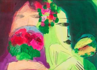 Walasse Ting - Untitled