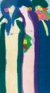 Walasse Ting - UNTITLED