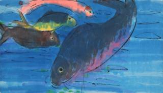 Walasse Ting - Untitled