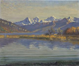 Waldemar Fink - Blick In Die Berner Alpen, 1942