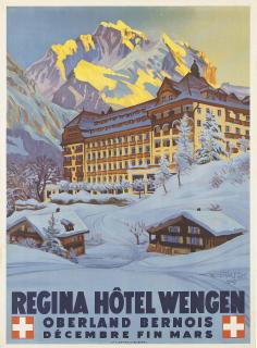 Waldemar Fink - Regina Hôtel Wengen