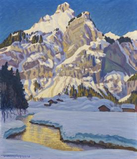 Waldemar Fink - Winterlandschaft, 1922-23