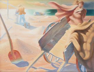 Waldemar Lorentzon - On the beach.