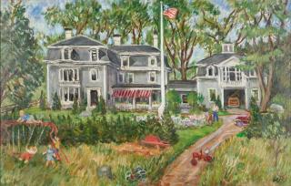 Waldo Peirce - Maine Homestead, Searsport