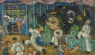 Waldo Peirce - The Silver Slipper, Key West