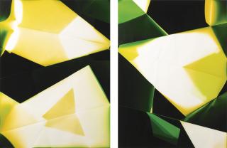 Walead Beshty - 2 Sided Mirrored Pair A & B, Los Angeles, November 23Rd 2007