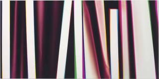 Walead Beshty - Black Curl (9:6/MYC/Six Magnet: Los Angeles, California, March 26th 2013, Fuji