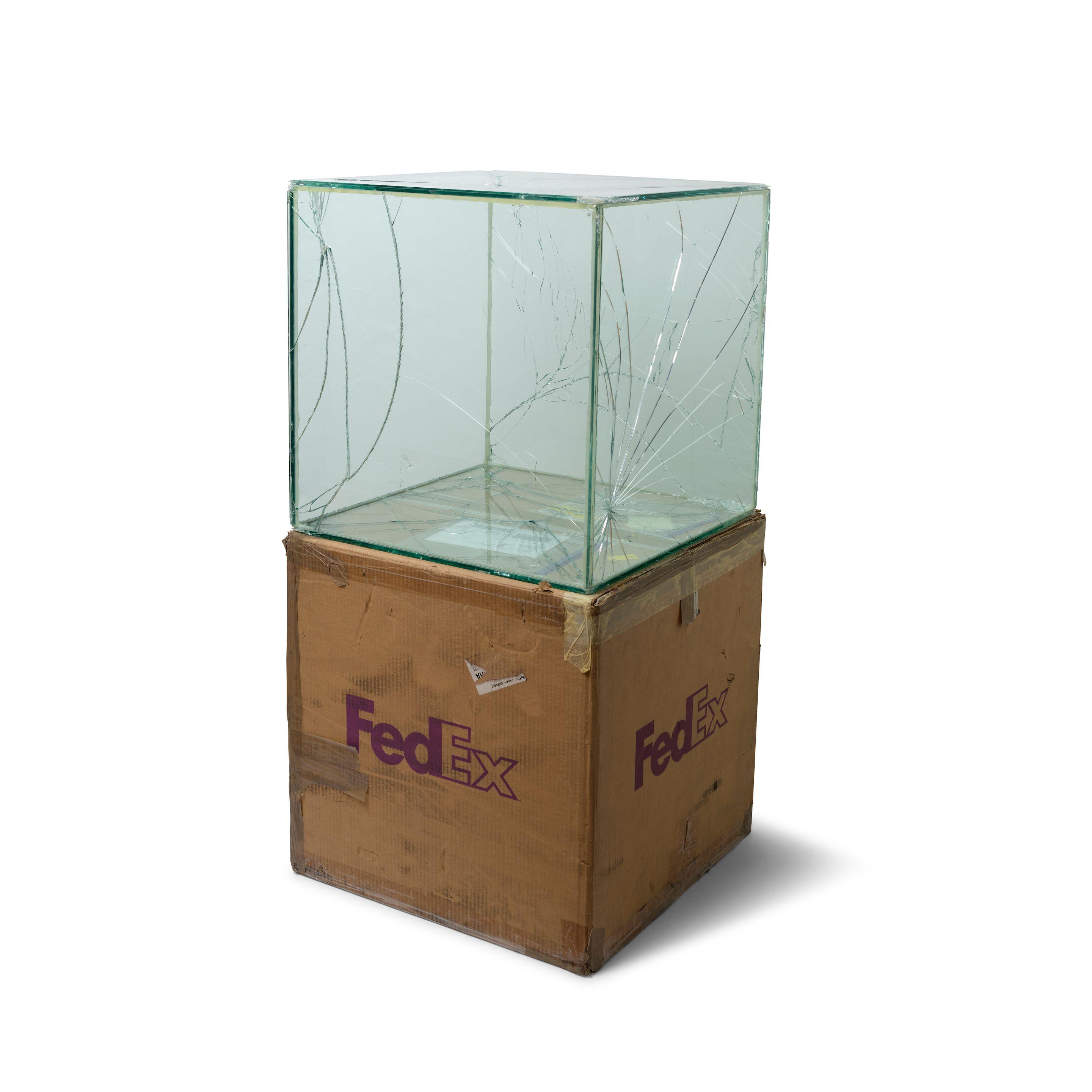 Walead Beshty - FedEx® Kraft Box ©2005 FEDEX 330504 REV 10/05 SSCC, International Priority, Los Angeles–Torino trk#795067254120, August 10–12, 201, International Priority, Madrid-New York trk#795371481510, November 4, 2011