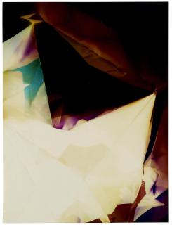 Walead Beshty - Four Sided Picture (Red, Yellow, Magenta, Blue), December 23, 2006, Los Angeles, CA, Kodak Supra