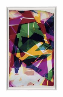 Walead Beshty - Six Color Loop (CMYRGB: Irvine, California, July 21st 2008, Fuji Color Crystal Archive Type C)