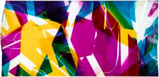 Walead Beshty - Six-Sided Picture C (CMMYYC: Irvine California, July 16th 2008 Fuji Crystal Archive Type C)