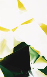 Walead Beshty - Two Sided Picture (Yg), November 21St 2007, Los Angeles, California, Kodak Supra Endura