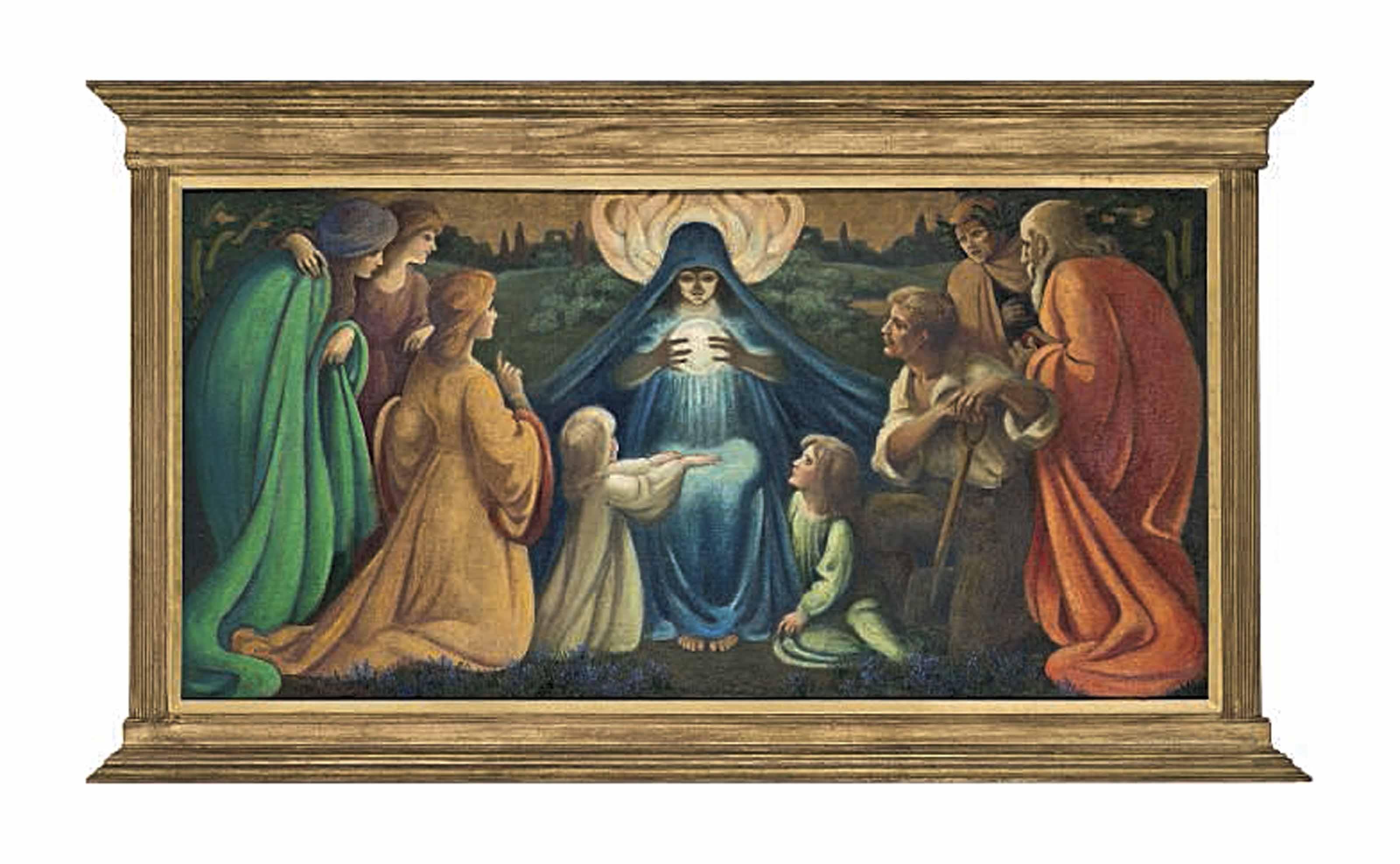 Walford Graham Robertson, R.B.A., R.O.I. - The crystal ball