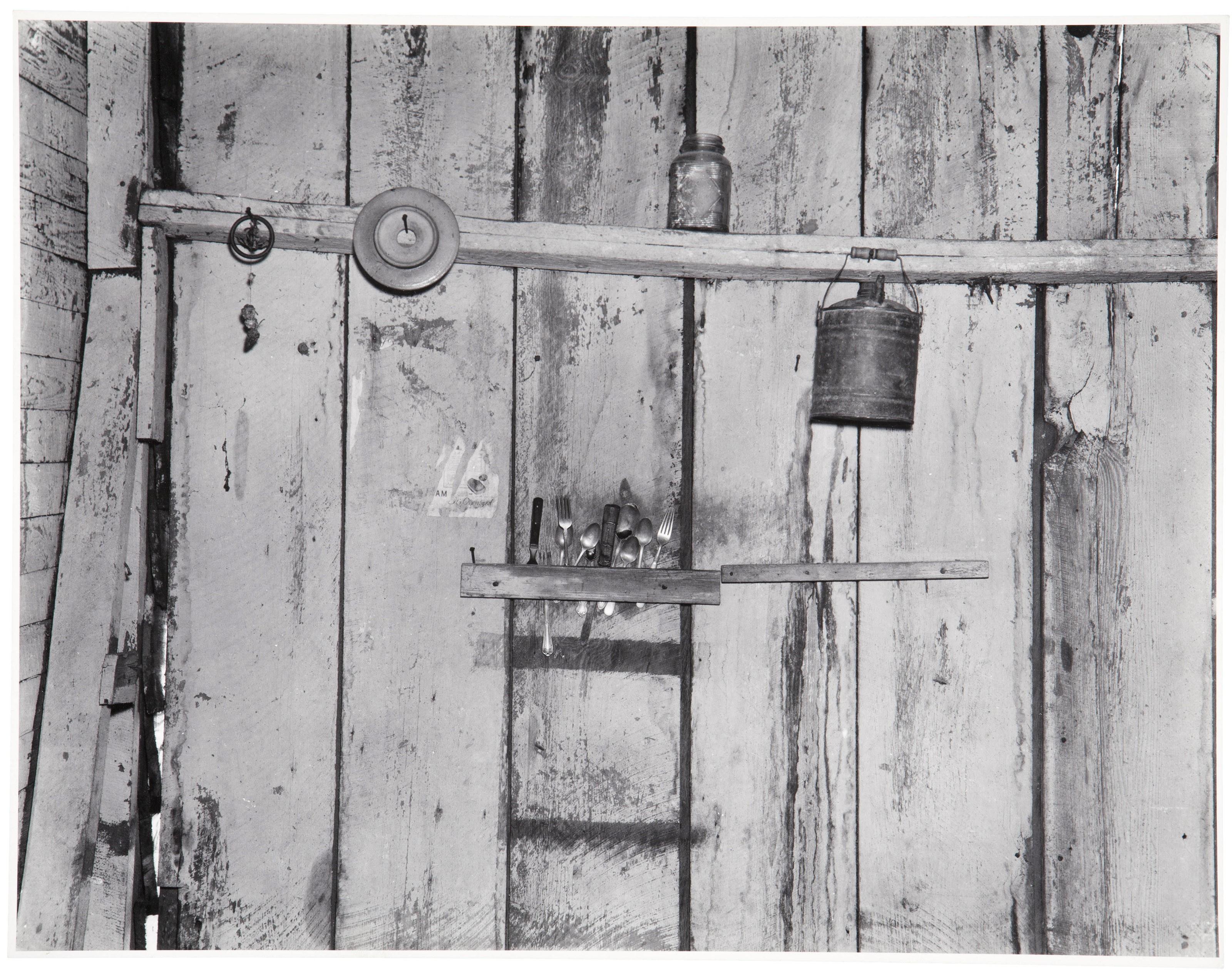 Alabama Farm Interior (Fields Family Cabin), 1936 by Walker Evans Art