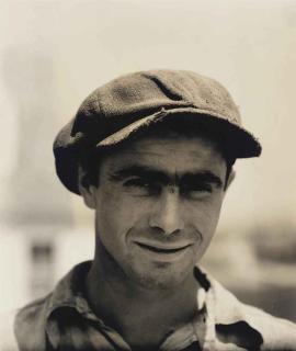 Walker Evans - Construction Worker, Westmoreland County, Pennsylvania, 1935