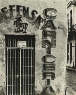 Walker Evans - Defensa Carniceria, Havana