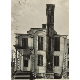 Walker Evans - Greek Revival House, Upstate New York