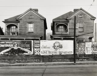 Walker Evans - Houses And Billboards In Atlanta