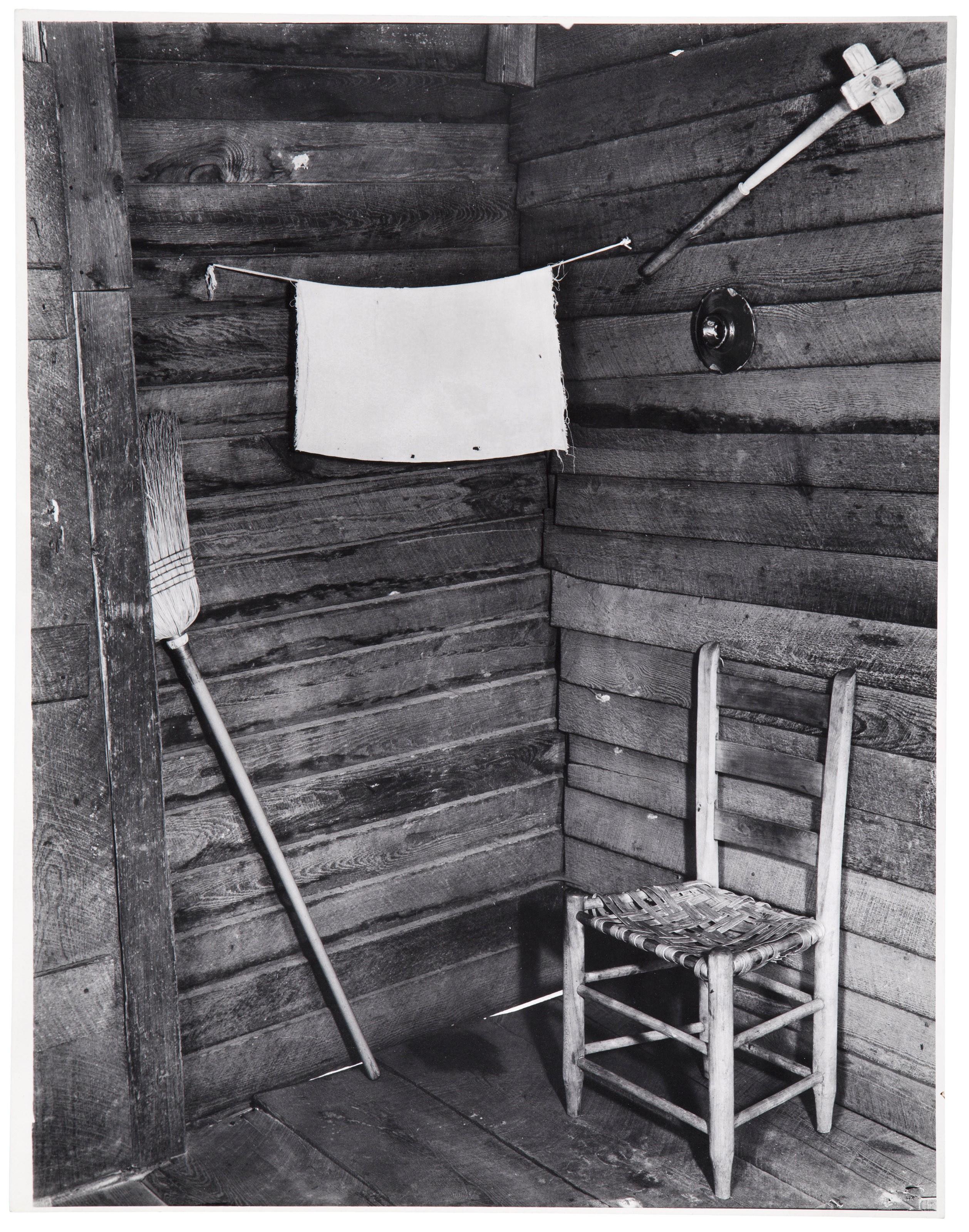 Kitchen, Burroughs Family Cabin, Hale County, Alabama, 1936 by Walker