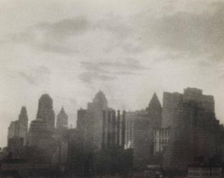 Walker Evans - Manhattan Skyline From Brooklyn Bridge, C. 1928