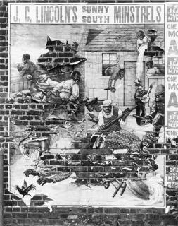 Walker Evans - Minstrel Showbill (1936)