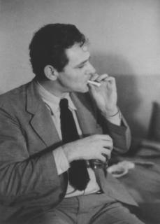 Walker Evans - Portrait of James Agee, Smoking