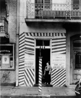 Walker Evans - Sidewalk and Shopfront, New Orleans