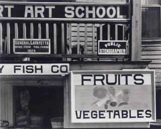 Walker Evans - Signs in Beaufort, South Carolina, 1936
