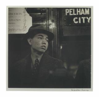 Walker Evans - Subway Portrait, 1941