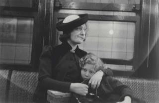 Walker Evans - Subway Portrait, c. 1938-41