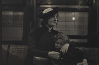 Walker Evans - Subway Portrait, New York, 1941