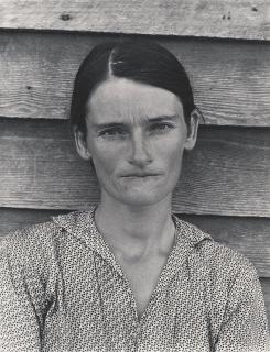 Walker Evans - Tenant farmer\'s wife, 1936