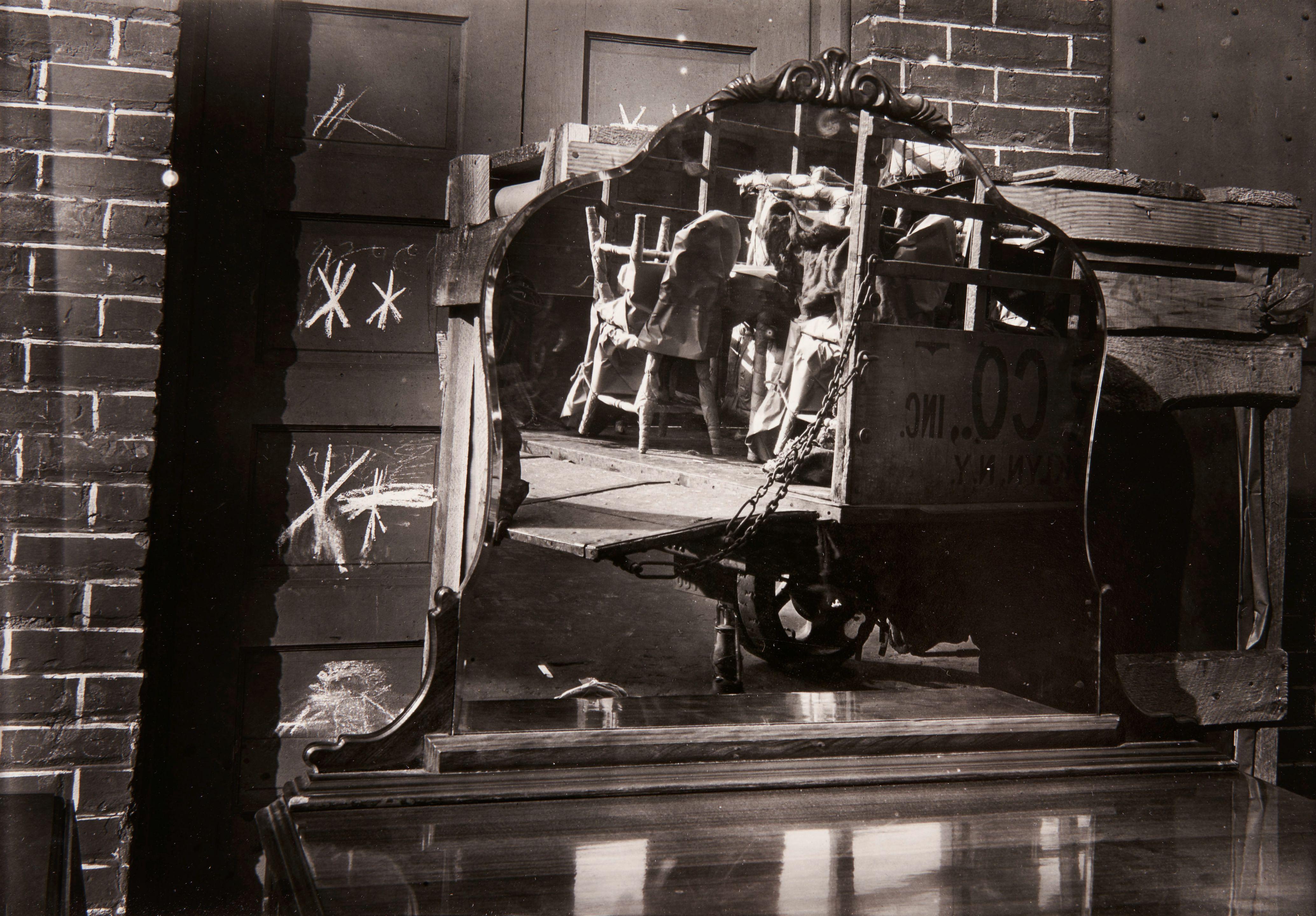 Walker Evans - Three Photographs including: Moving Truck and Bureau Mirror 3