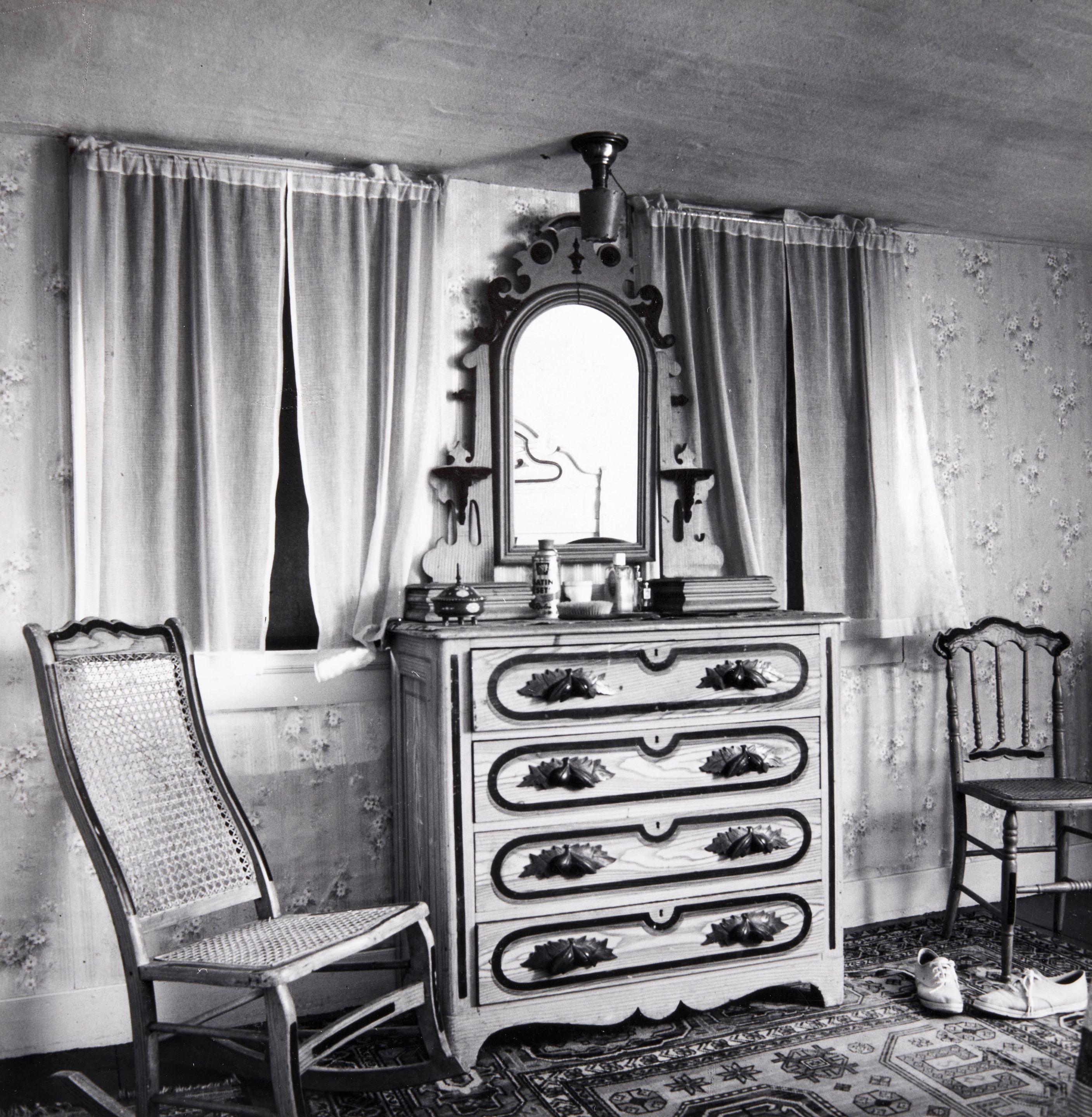 Walker Evans - Three Photographs including: Victorian Interior, Oldwick, New Jersey 3