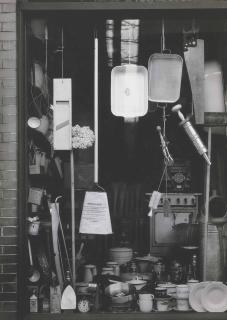 Walker Evans - Window Display of Household Supply Store, East 4th Street, South Bethlehem, Pennsylvania, November 10, 1935