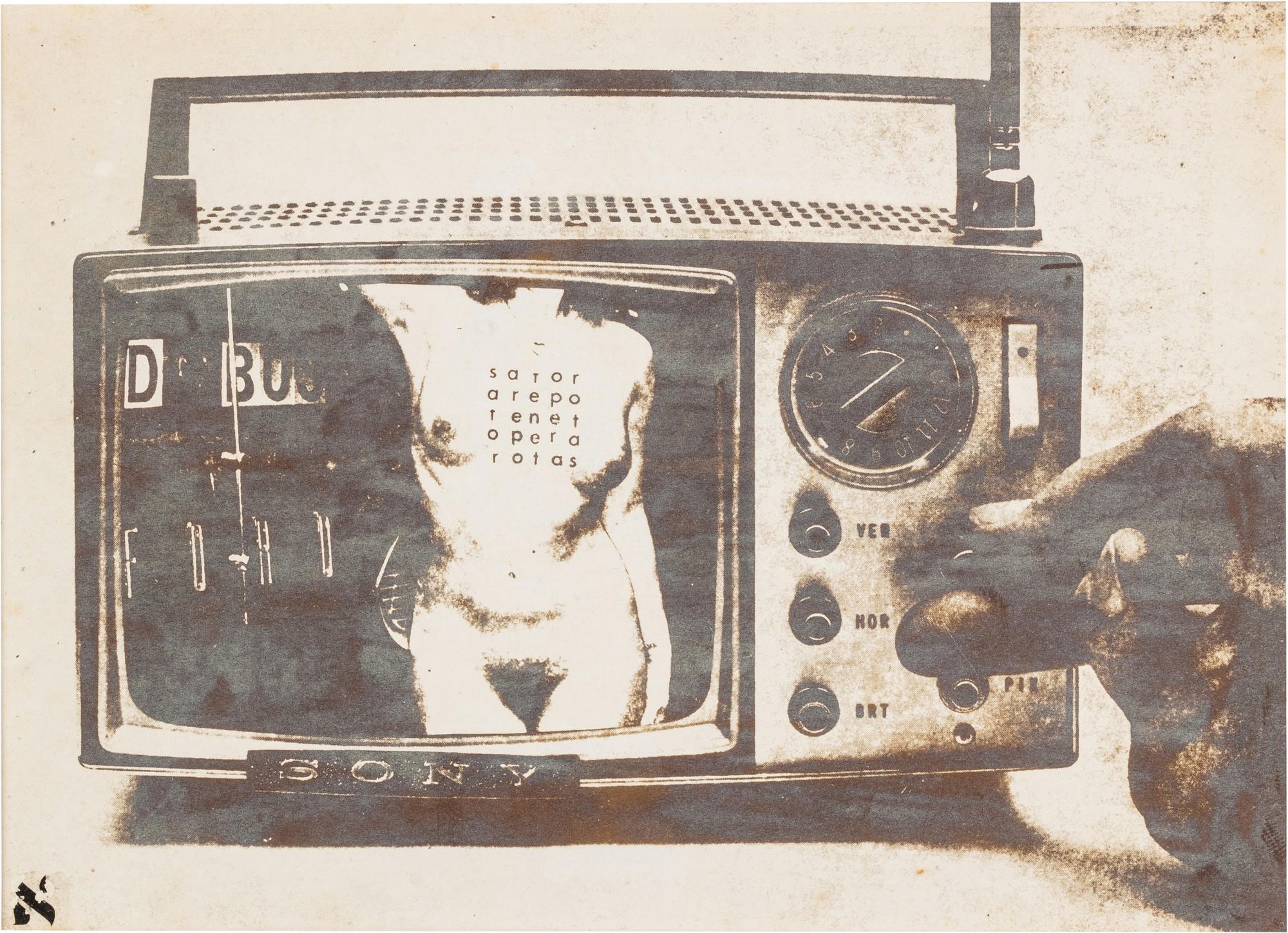 Wallace Berman - Untitled (TV)