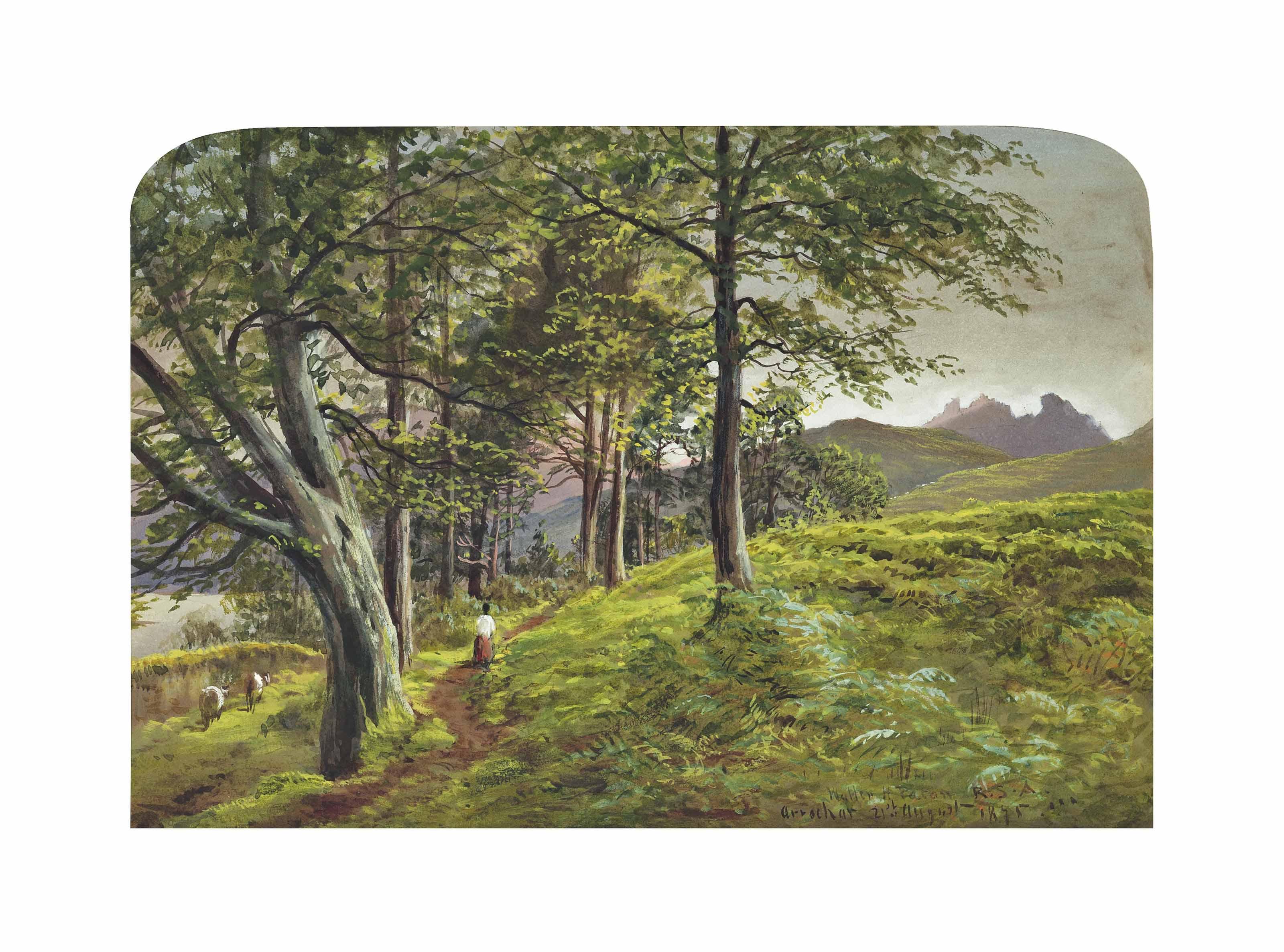 Waller Hugh Paton, R.S.A., R.S.W. - Arrochar, Scotland